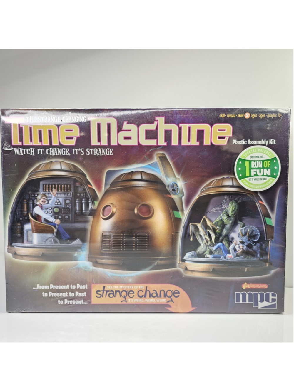 SEALED MPC Strange Change Time Machine MPC762 Plastic Model Kit 2012 NEW